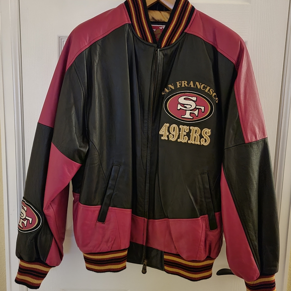49ers Vintage Leather Jacket